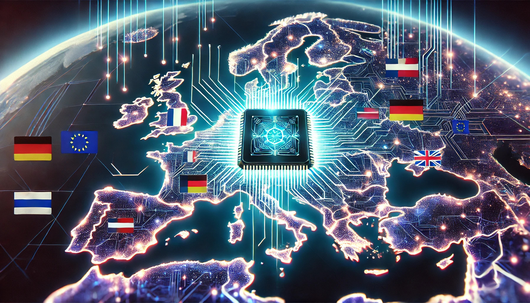 Examining the Leading Countries in AI Adoption and Innovation in Eastern and Western Europe